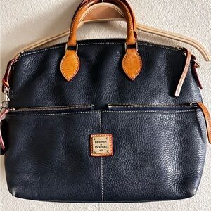 Dooney & Bourke Dillen double pocket satchel bag